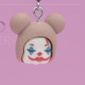 Handmade Clown bear earrings